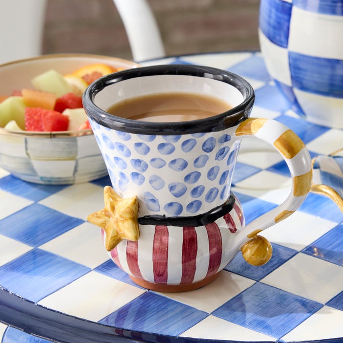 Collectors Series: Mug Edition - Star Spangled Ceramic Mug image number 1
