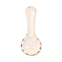 Rosy Check Ceramic Spoon Rest