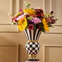 Courtly Check Ceramic Great Vase