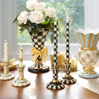 Parchment Check Great Vase