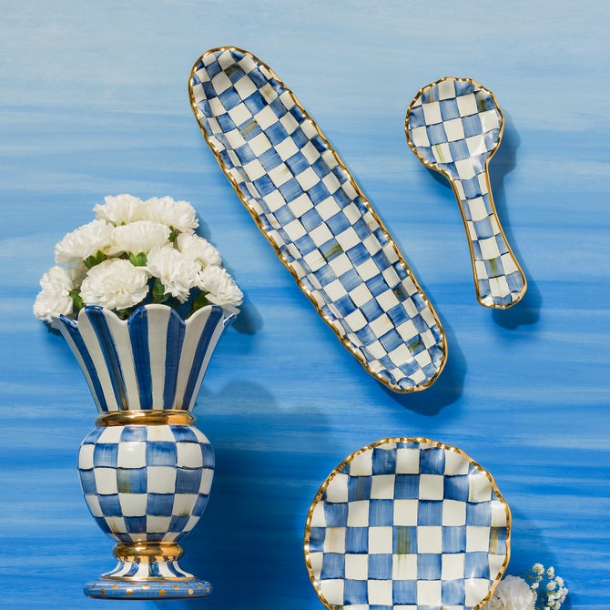 Royal Check Great Vase image number 1