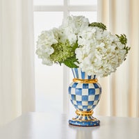 Royal Check Great Vase