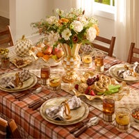 Ginger Check Ceramic Collection