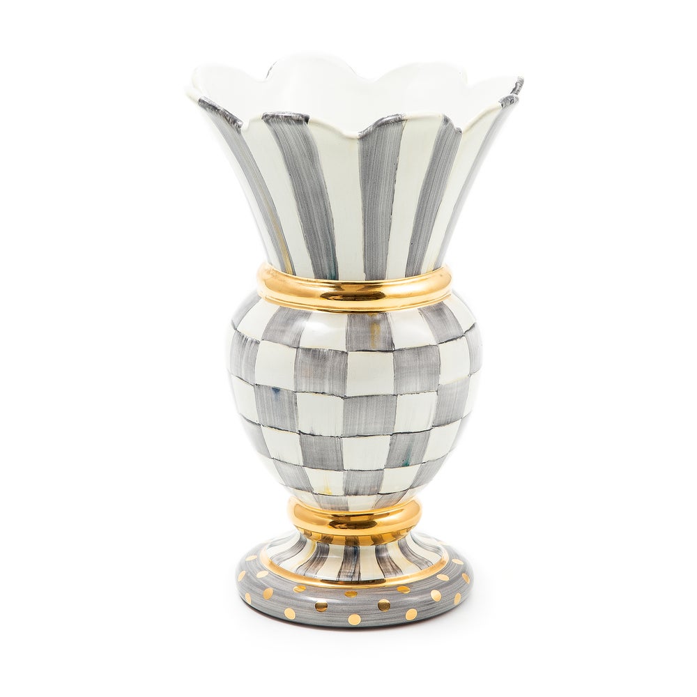 Check Great Vase - Sterling Check mackenzie-childs Panama imagen 1