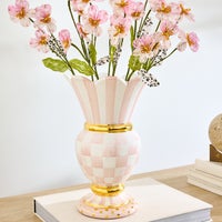 Rosy Check Ceramic Great Vase