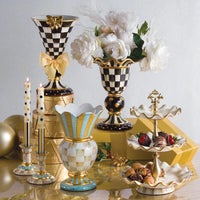 Courtly Check Stately Vase