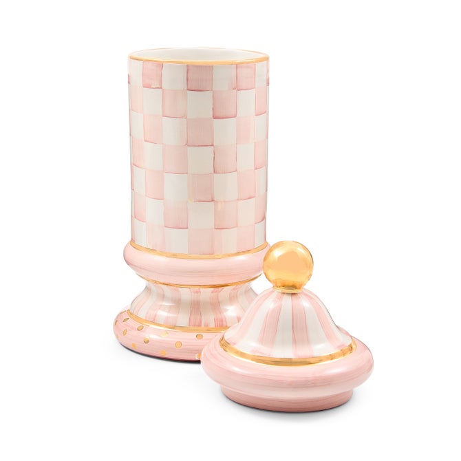 Rosy Check Ceramic Canister image number 6