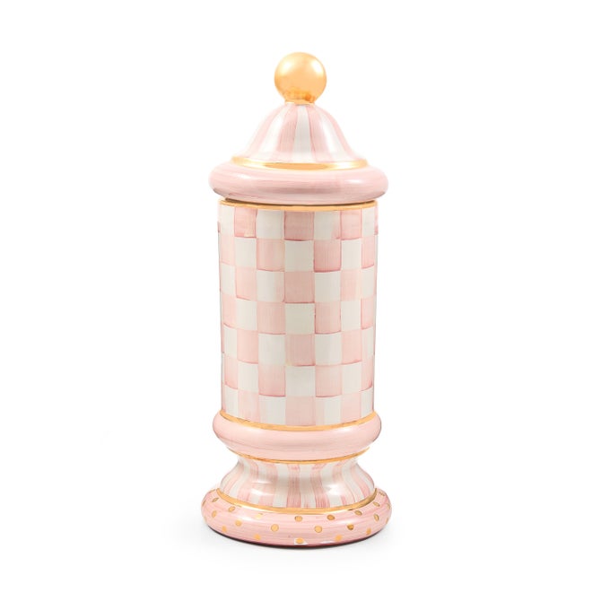 Rosy Check Ceramic Canister image number 0