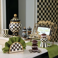Courtly Check Ceramic Canister