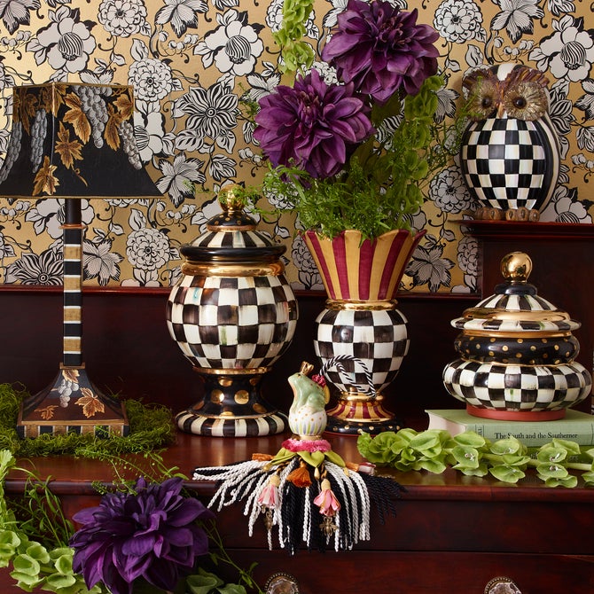Courtly Check Ceramic Canister image number 14