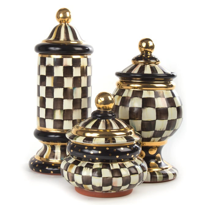 Courtly Check Ceramic Canister image number 12
