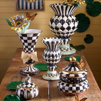 Courtly Check Ceramic Canister