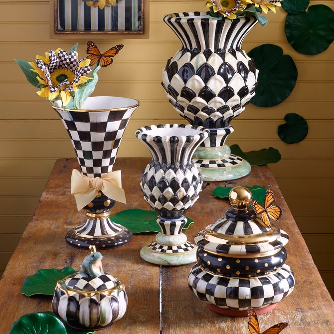 Courtly Check Ceramic Canister image number 9