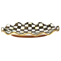 Courtly Check Ceramic Large Serving Platter