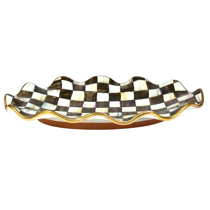 Courtly Check Ceramic Large Serving Platter image number 4