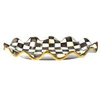 Courtly Check Ceramic Serving Platter