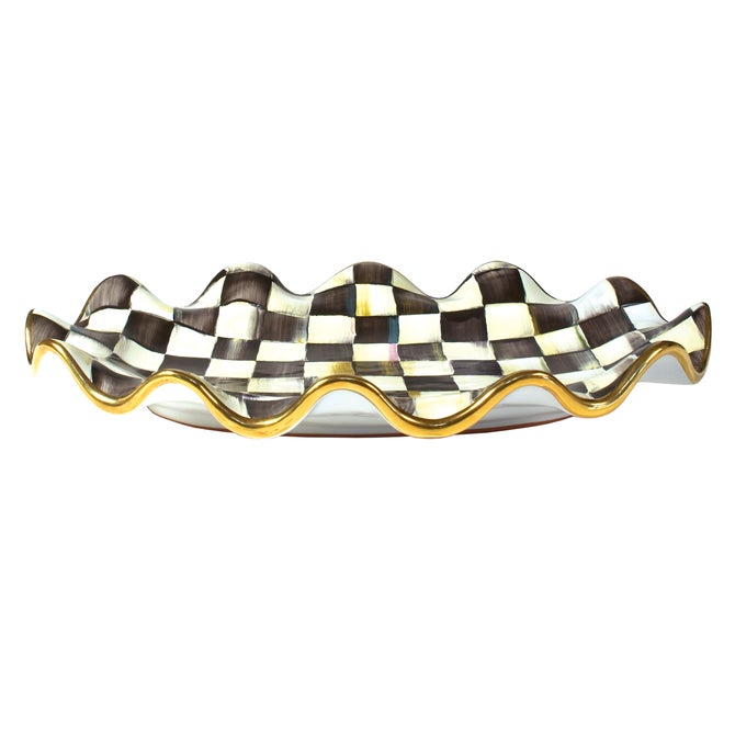 Courtly Check Ceramic Serving Platter image number 4