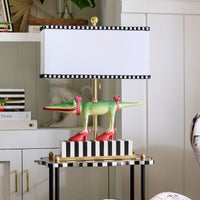 Patience Brewster Gloria Alligator Table Lamp
