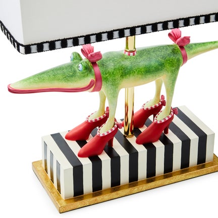 Patience Brewster Gloria Alligator Table Lamp