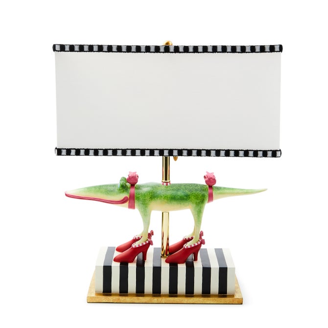 Patience Brewster Gloria Alligator Table Lamp image number 0
