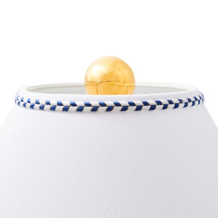 Royal Check Groovy Table Lamp