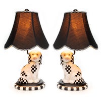 Staffordshire Dog Lamps, Set of 2