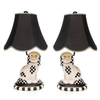 Staffordshire Dog Lamps, Set of 2
