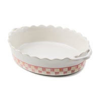 Rosy Check Everyday Medium Oval Baker