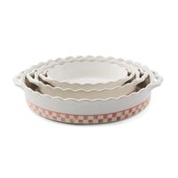 Rosy Check Everyday Medium Oval Baker