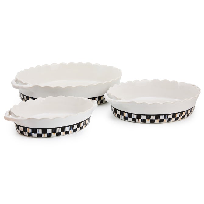Courtly Check Everyday Large Oval Baker image number 3