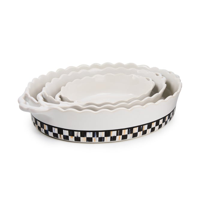 Courtly Check Everyday Large Oval Baker image number 2