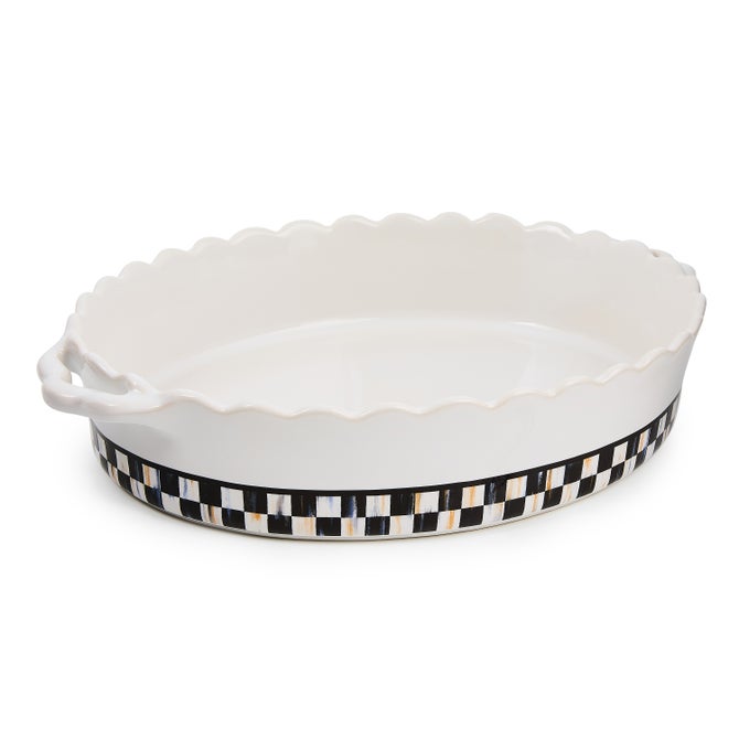 Courtly Check Everyday Large Oval Baker image number 0