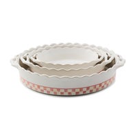 Rosy Check Everyday Large Oval Baker