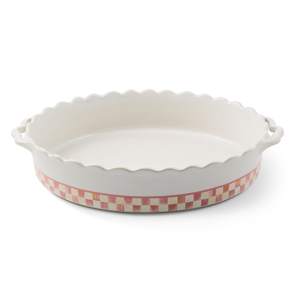Rosy Check Everyday Large Oval Baker mackenzie-childs Panama imagen 1
