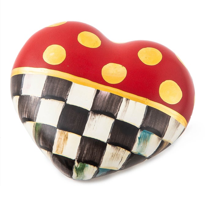 Dotty Heart Ceramic Decor image number 2