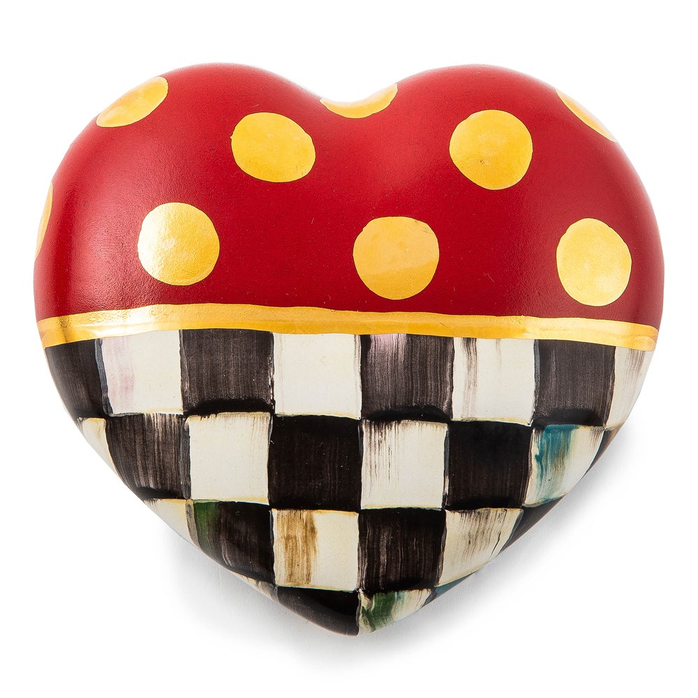 Dotty Heart Ceramic Decor mackenzie-childs Panama imagen 1