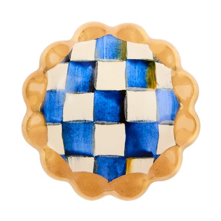 Royal Check Round Knob