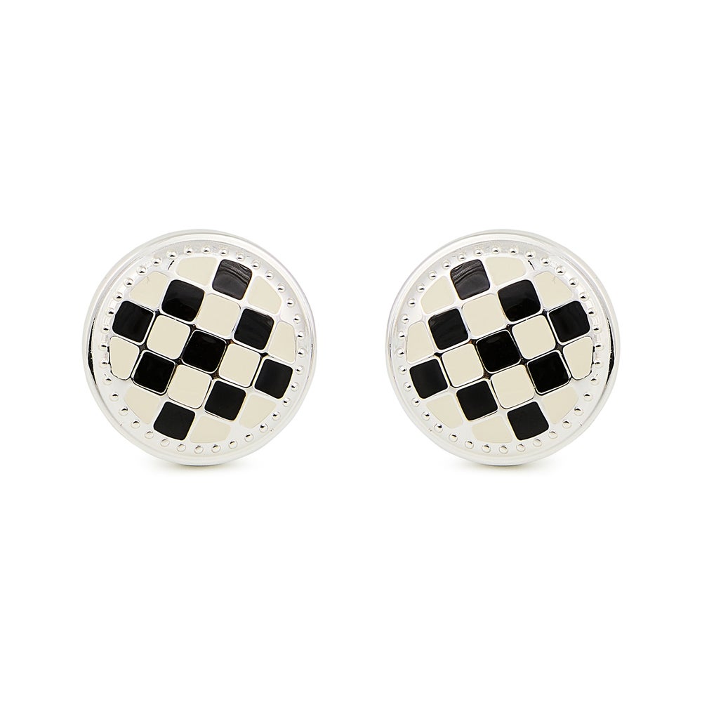 Check Silver Plated Knobs, Set of 2 mackenzie-childs Panama imagen 1