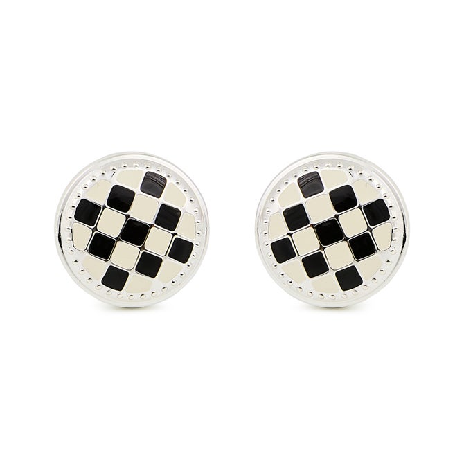 Check Silver Plated Knobs, Set of 2 image number 0