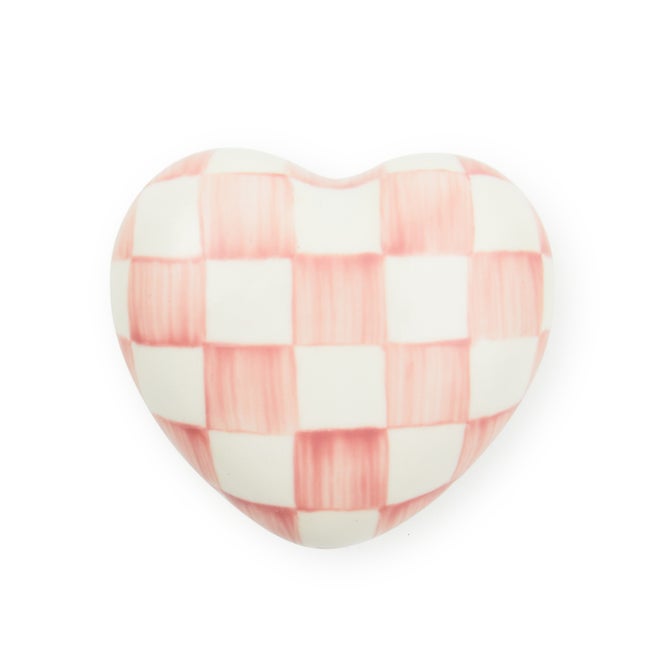Rosy Check Heart Knob image number 0