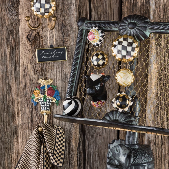 Courtly Check Round Hook image number 3
