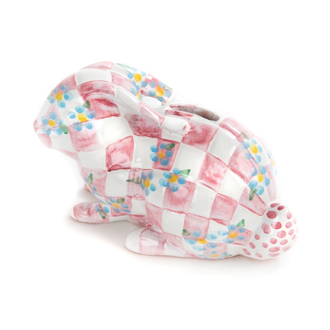 Quilted Bunny Bank - Pink image number 0
