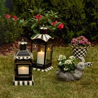 Courtly Check 8" Ceramic Garden Pot
