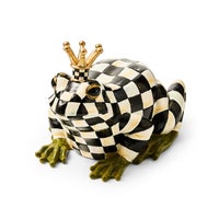 Courtly Check Frog Hide-A-Key