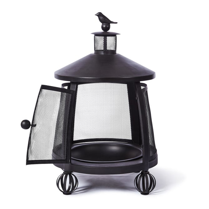 Bird on Ball Chimney Fire Pit image number 2