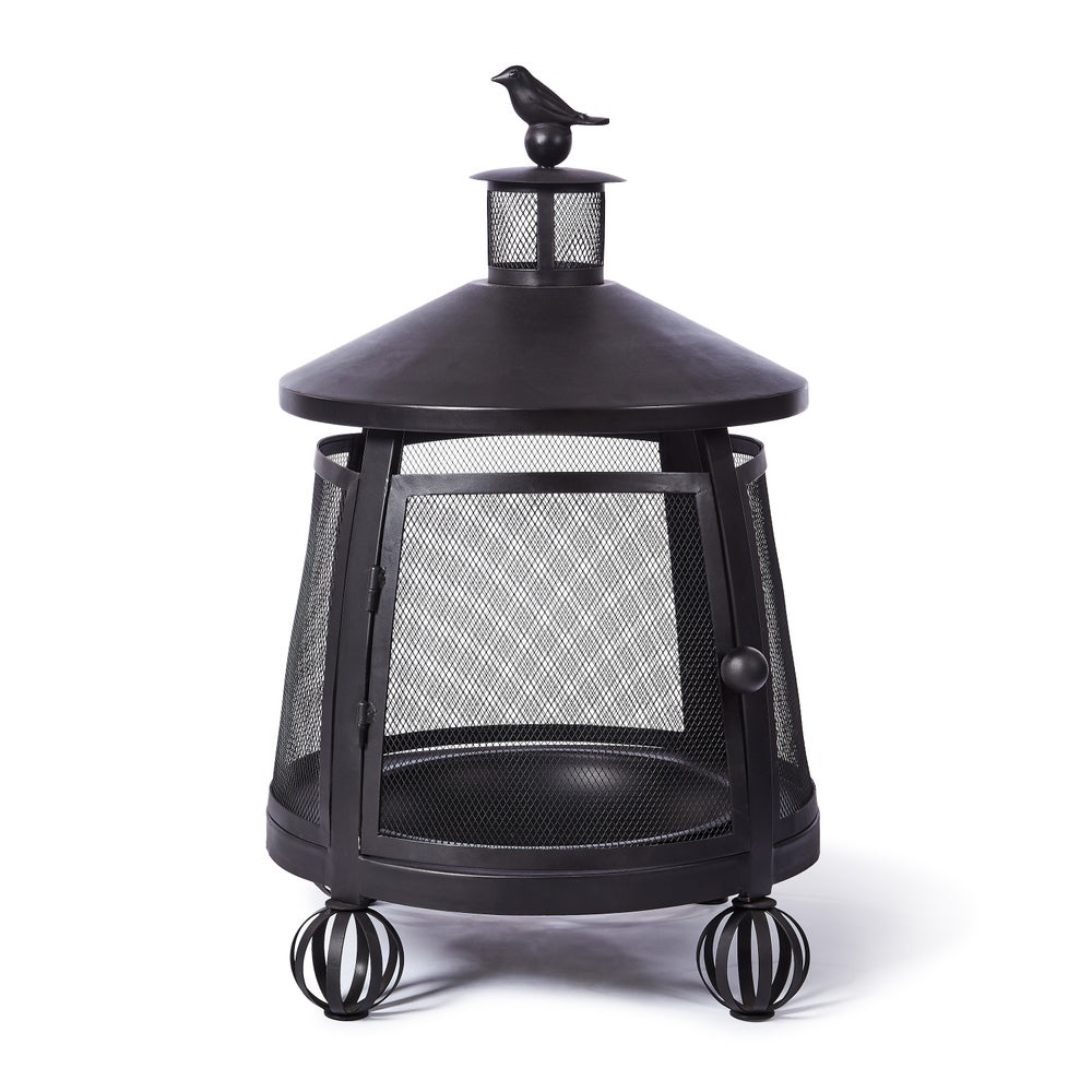 Bird on Ball Chimney Fire Pit mackenzie-childs Panama imagen 1