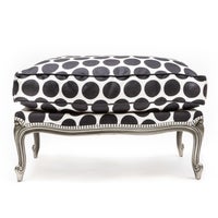 Spot On Ottoman - Black