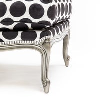Spot On Ottoman - Black