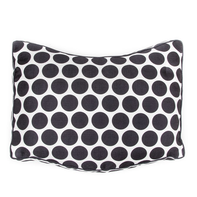 Spot On Ottoman - Black image number 2