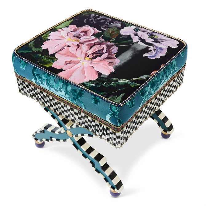 Moonlight Garden Spill the Tea Accent Stool image number 1